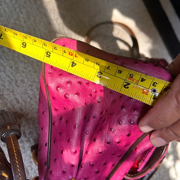 RARE magenta pink, purple, authentic Dooney, and Bourke bag - Picture 12 of 17